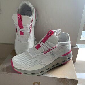 New On Cloud Cloudnova "Barbie" Women Pink Shoes White